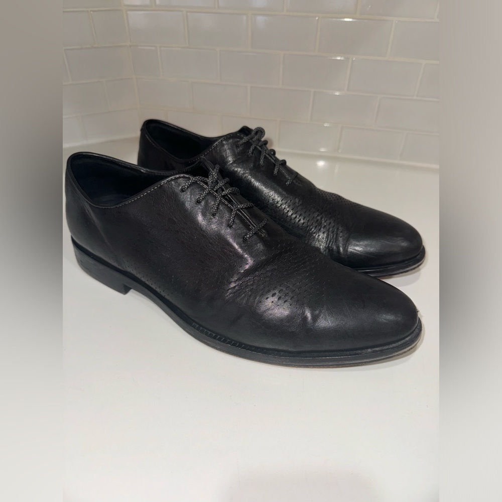 Cole Haan Men's Washington Grand Laser Wingtip Oxford Shoes - Size 11M